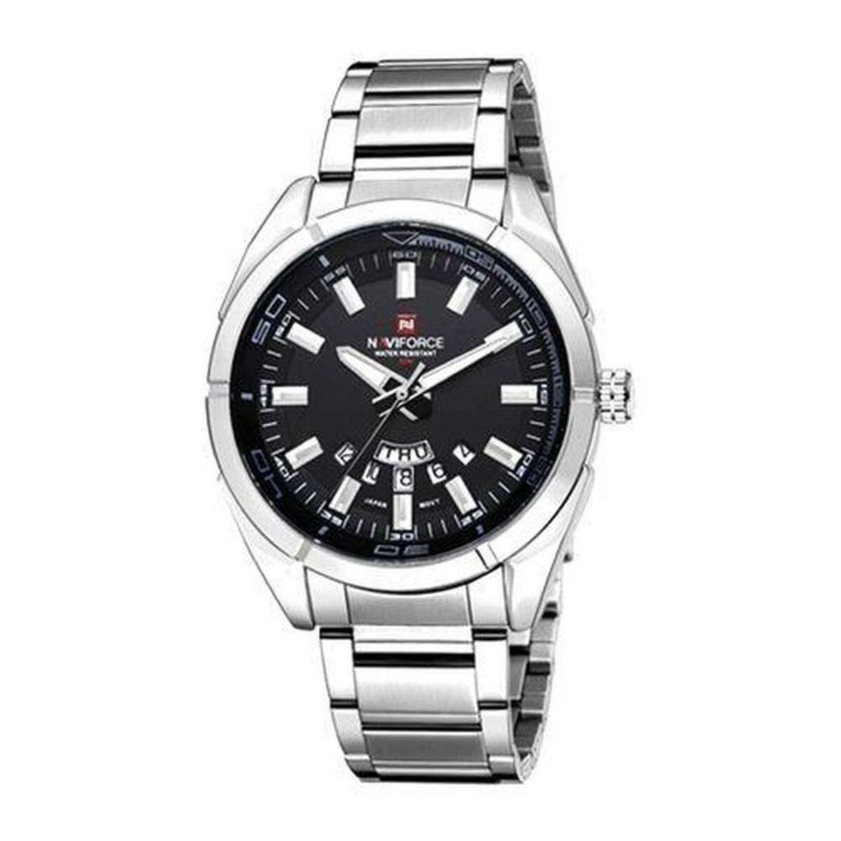 Naviforce NF9038-Silver Black